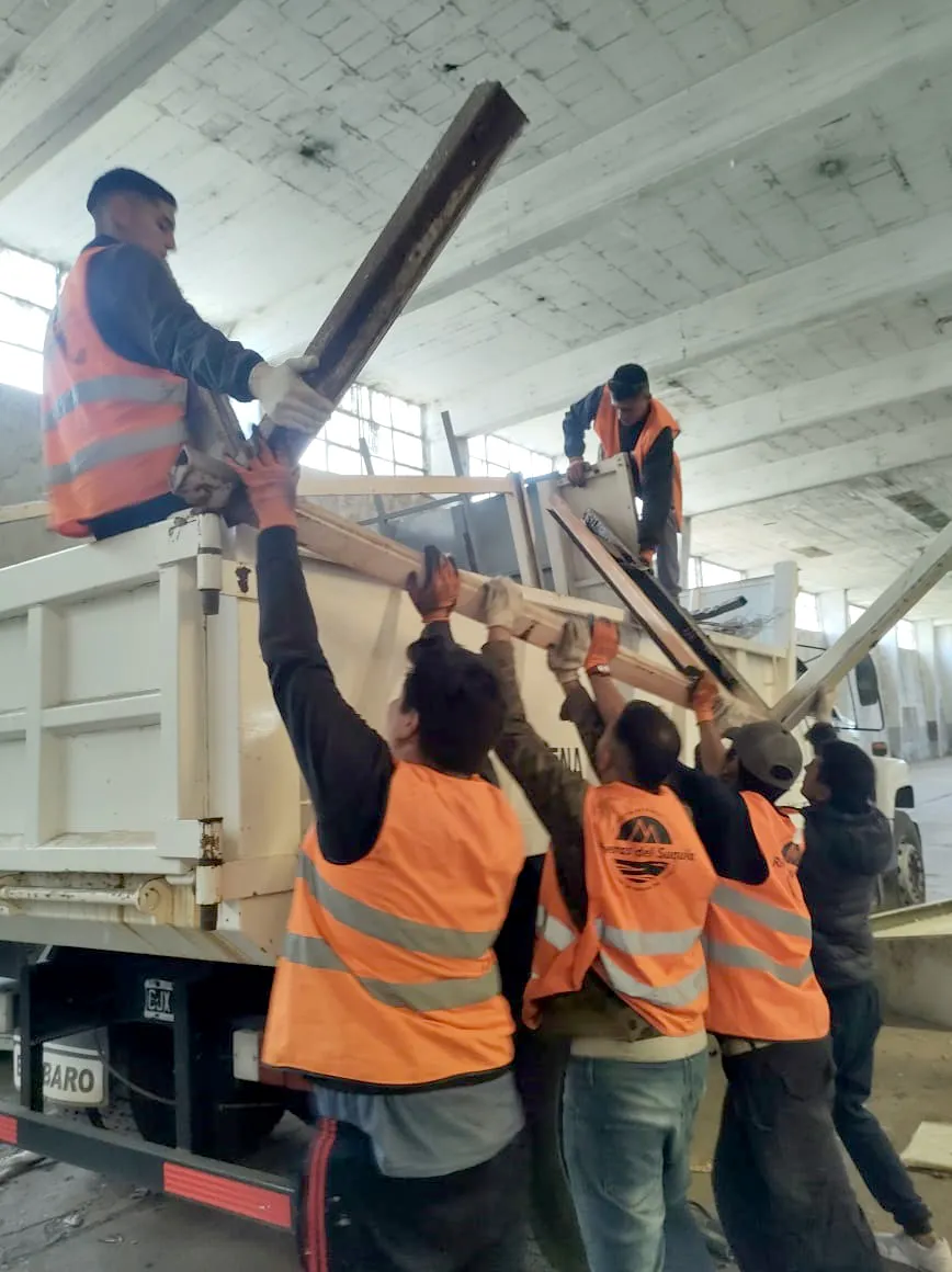 Obra realizada por FECOTRAC